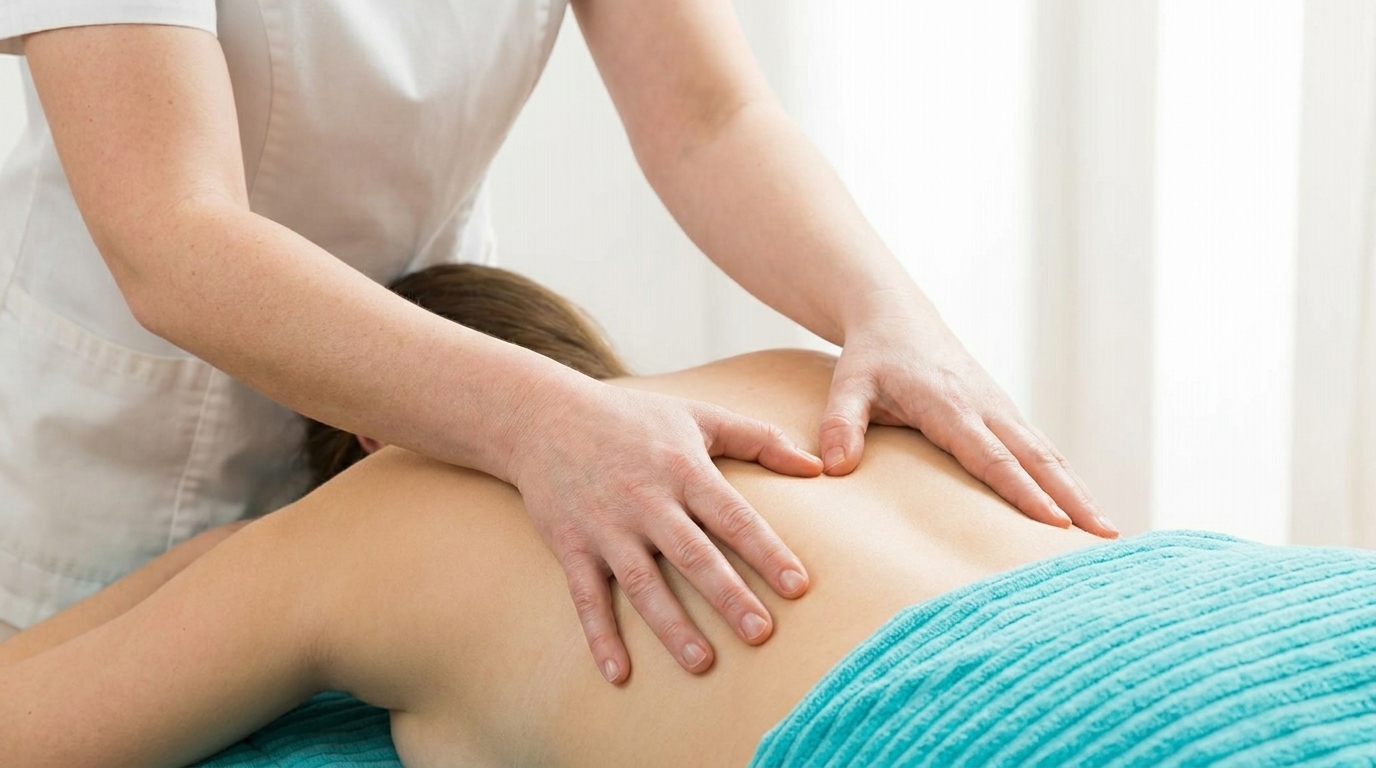 Tratamiento de fisioterapia y terapia manual de espalda